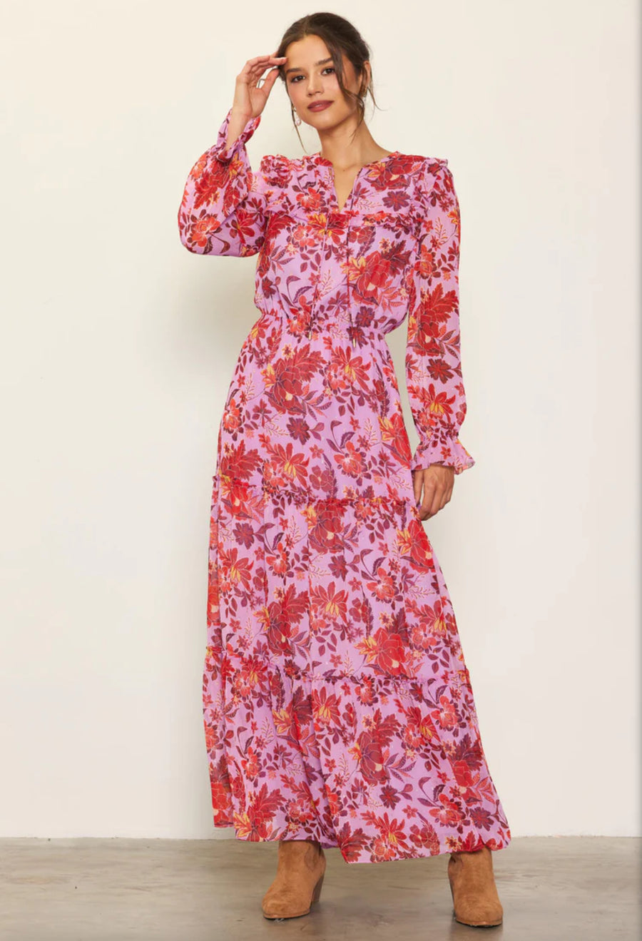 Floral Print Maxi dress