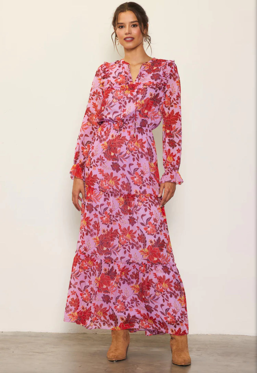 Floral Print Maxi dress