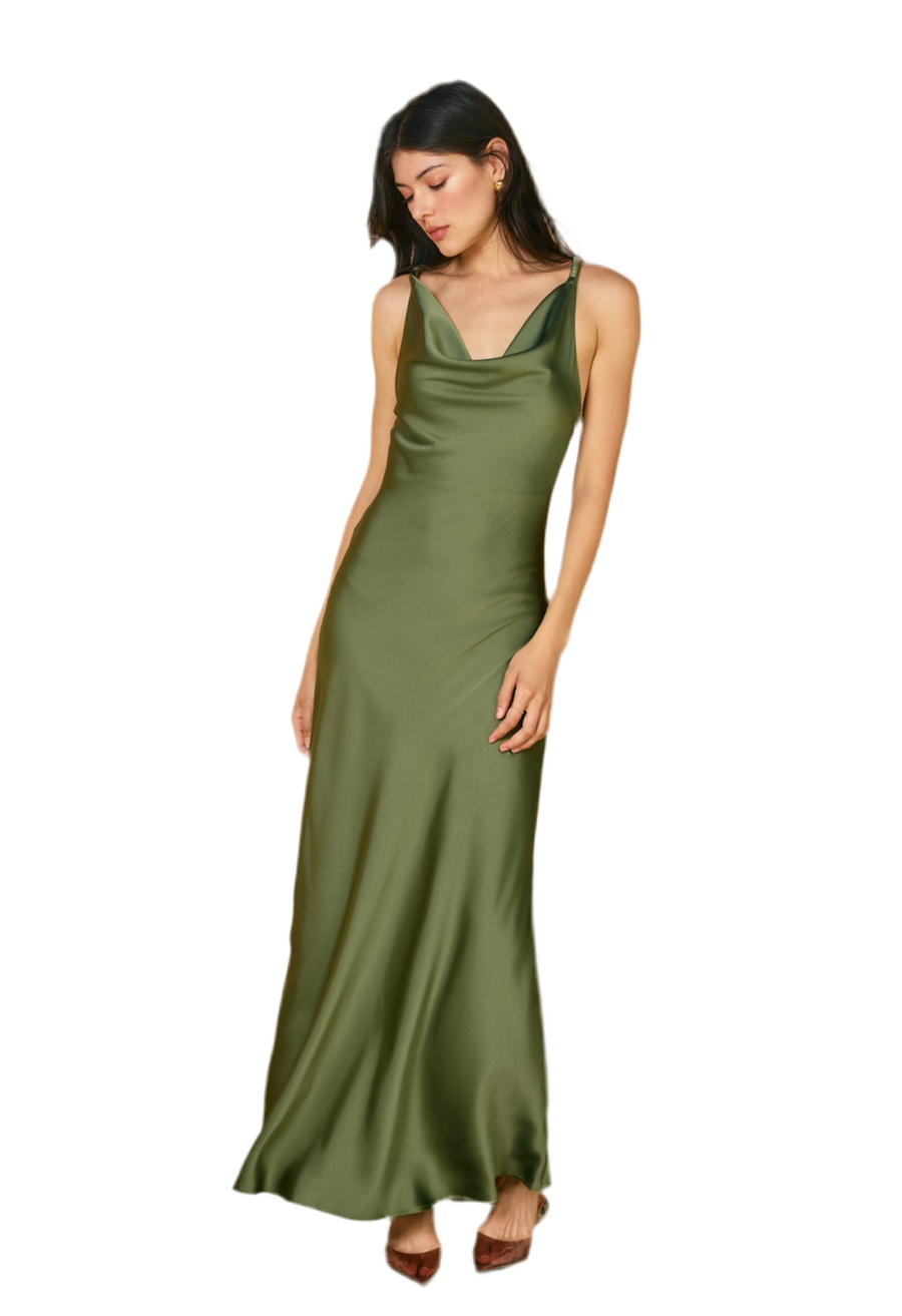 Twist And Shout Cord Strap Maxi Dress