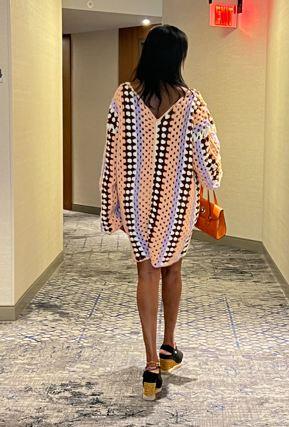 Crochet Taylor Dress by Tabu Knits