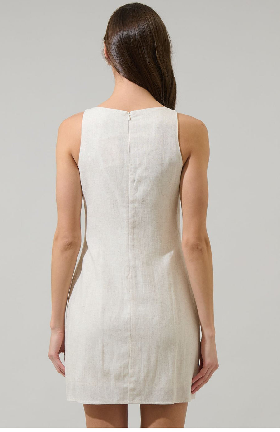 Manzy Junie Linen Mini Dress